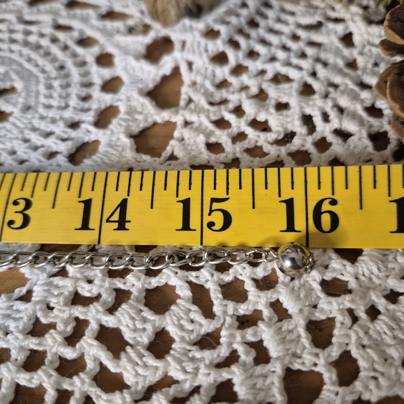 Silver Choker Necklace - Picture 9 of 10